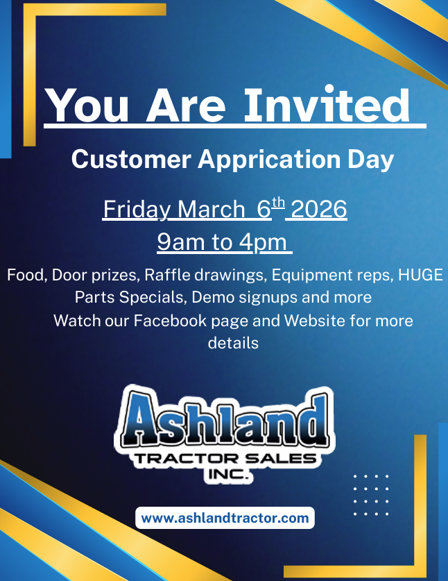 Ashland Tractor Sales Open House